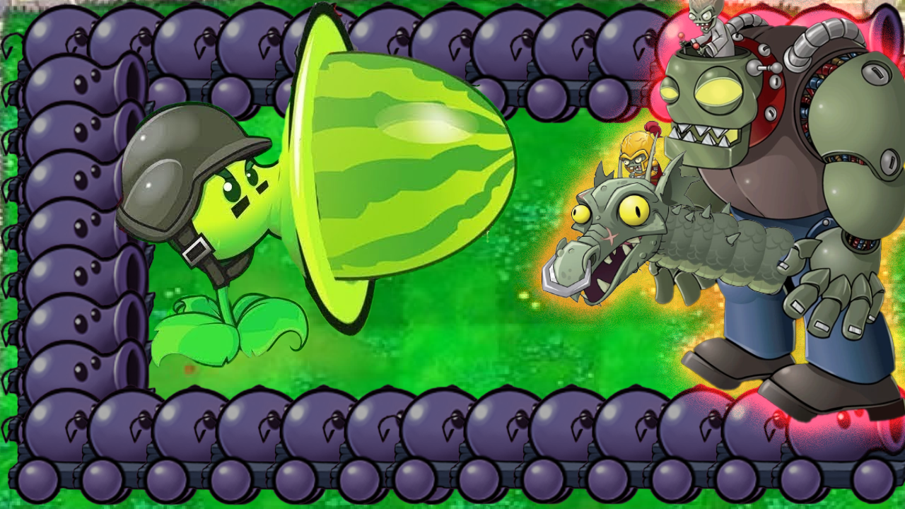 Plants Vs Zombies Zomplants Vs Zombotany Mod Gameplay